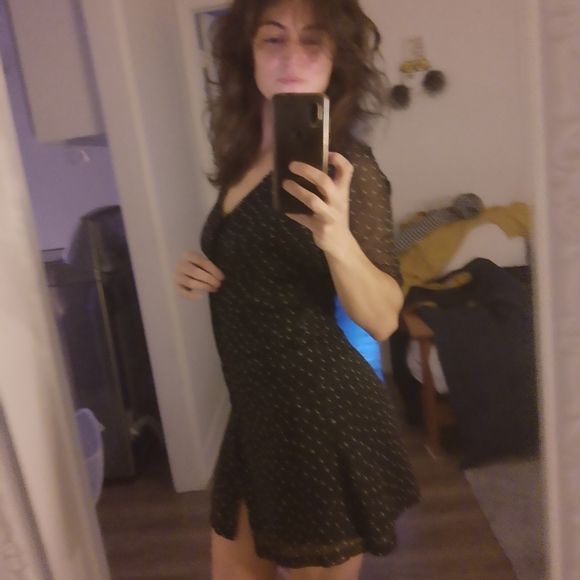 Black dress 🖤 white pokadot 🤍 - Picture 15 of 16